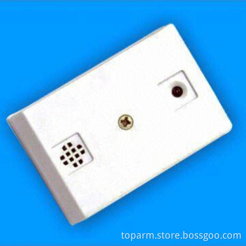 Audio Monitor with 12V DC Voltage and 6mAh Current Consumption